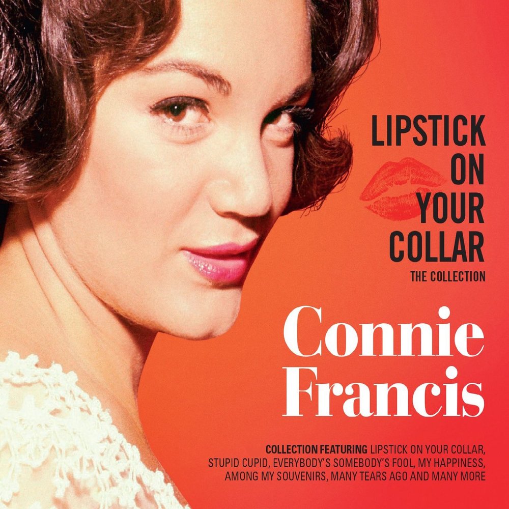 Про конни слушать. Конни Фрэнсис. Lipstick on your Collar Конни Фрэнсис. Connie Francis - Happiness. Connie Francis Souvenirs CD.