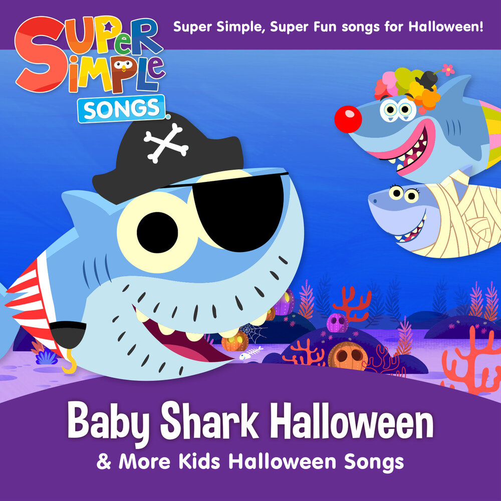 Super simple songs baby. Бэби Шарк Хэллоуин. Супер Симпл Сонгс. Baby Shark super simple. Super simple Songs Halloween.