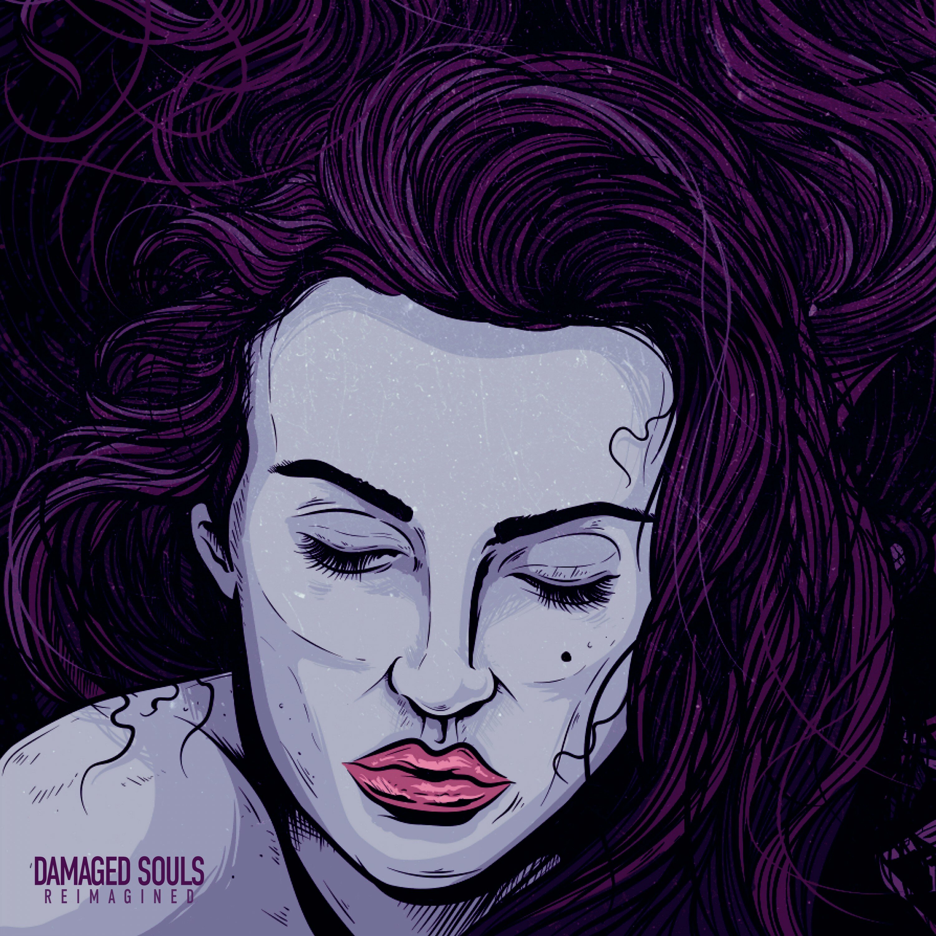 Обложка релиза Damaged Souls (Reimagined)
