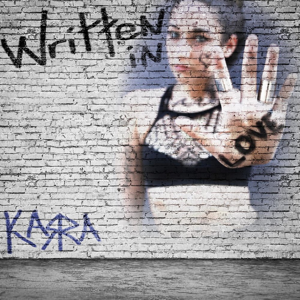 I love write songs. Обложка песни written in the Water. Who is Karra.