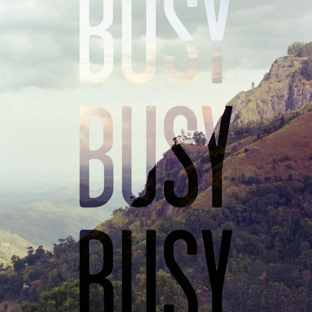 Listen to the busy