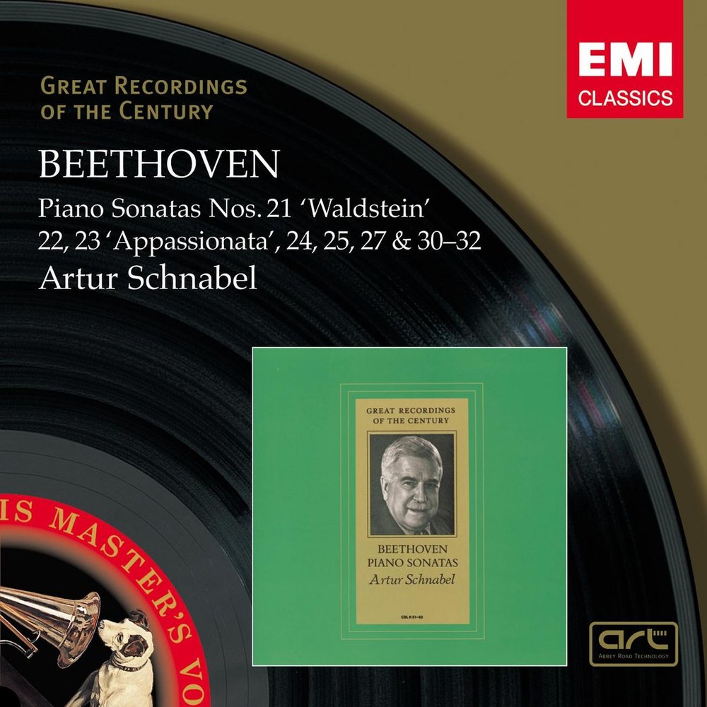 Beethoven: Piano Sonatas. Beethoven: Piano Sonata no.7 no.3 op.10 Artur Schnabel.