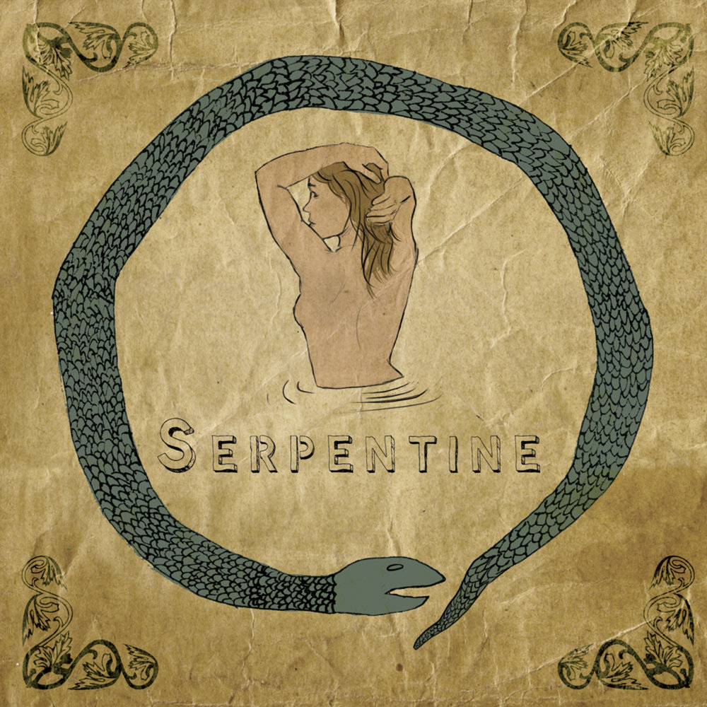 Альбомом Тиффани. Serpent album 40x30.