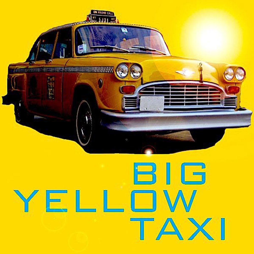 Песня такси. Big Yellow Taxi counting Crows. Taxi album. Желтое такси обложка. Жёлтое такси слушать.