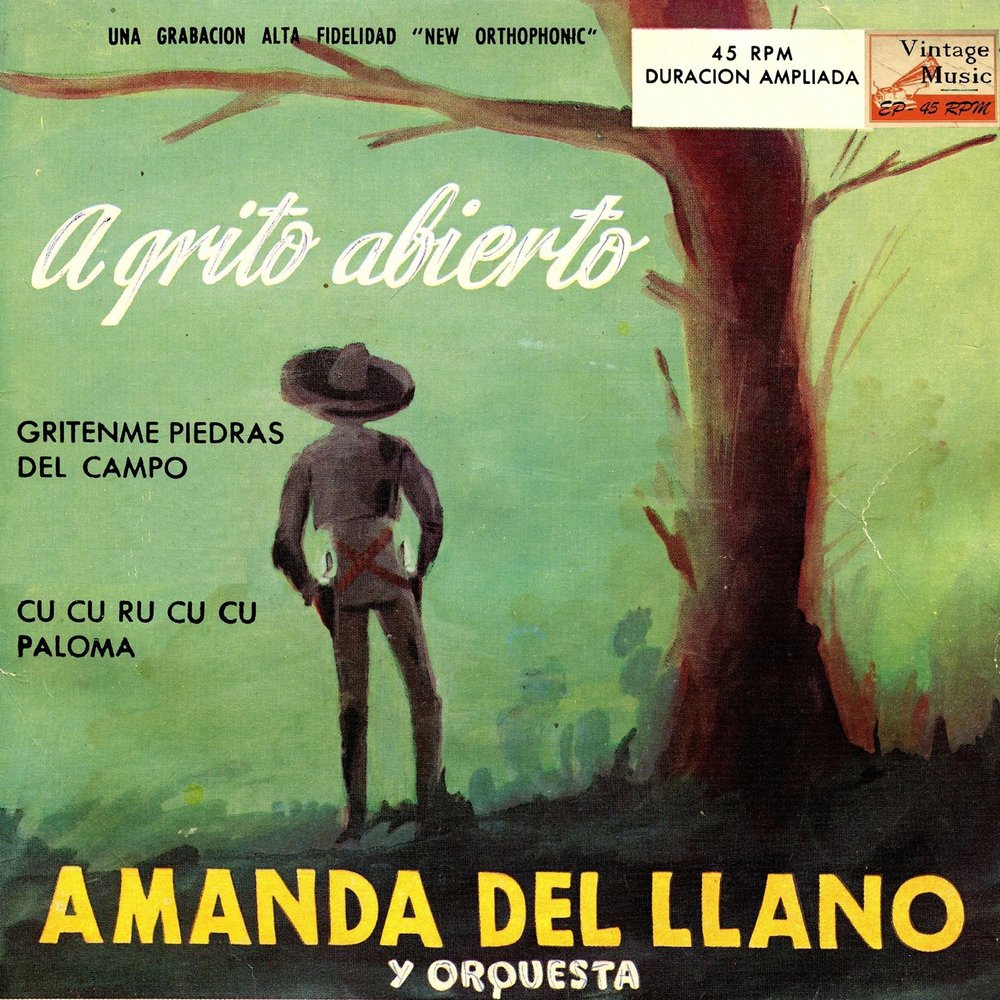 Amanda Del Llano альбом Vintage México Nº 92