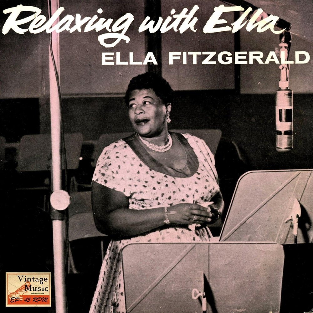 Ella Fitzgerald альбом Vintage Vocal Jazz / Swing No. 85 - EP: Relaxing Wit...