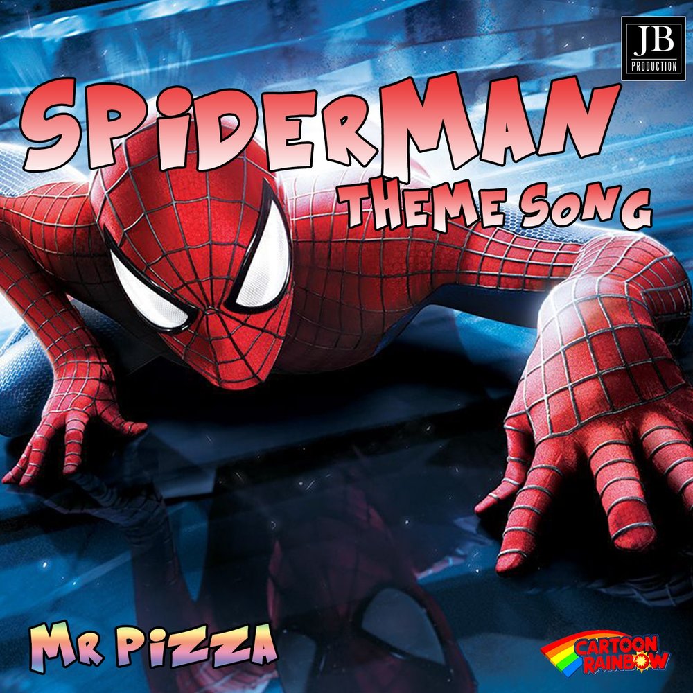 Spider songs. Spider man Theme Song 1960s. Spider man песня. Pizza Theme Spider man 2. Человек паук бэнд.