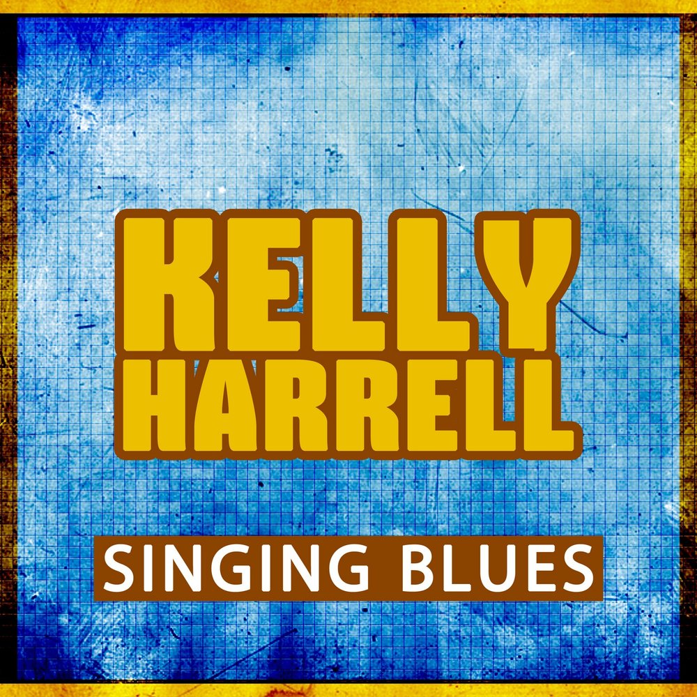 Singing the blues. Blues Singer.