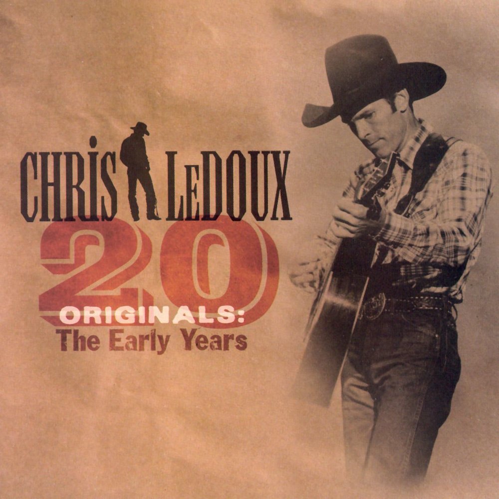 Little cowboy ready to go. Chris Ledoux. Album Art the early years.