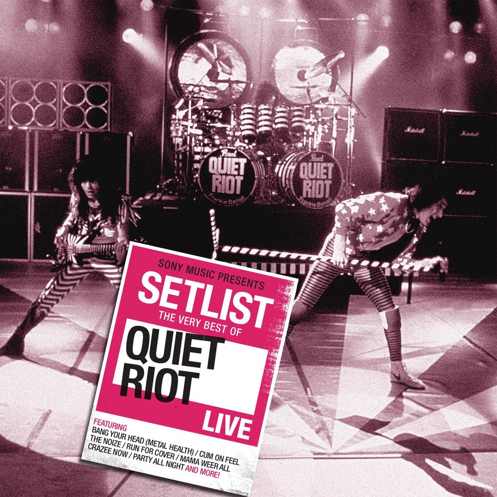 Quite live. Quiet Riot. Группа quiet Riot. Quiet Riot Metal Health обложка. Quiet Riot "Live Riot'83".