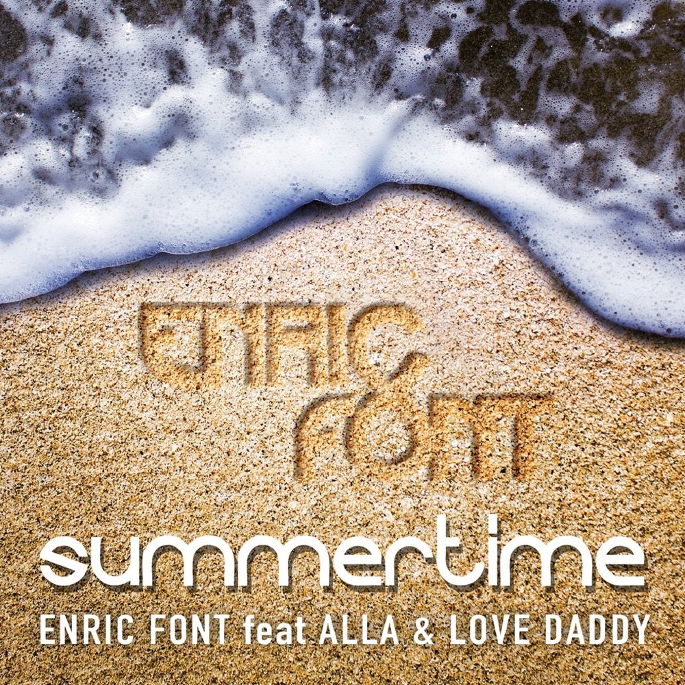 Summertime. Summertime Daddy. Alla-Love записи. Ascetic fonts.