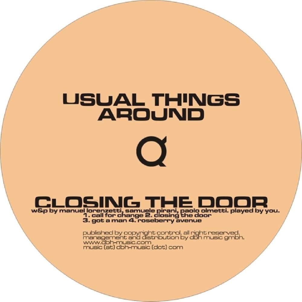 Things around me. The Doors Ep. Usual things. Ordinary things or usual things.