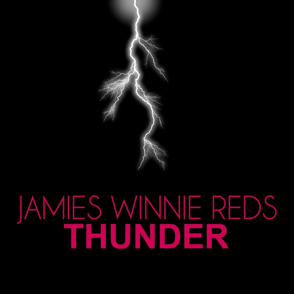 Thunder original. Winnie Red. Музыка грома. Картинка песни Thunders.
