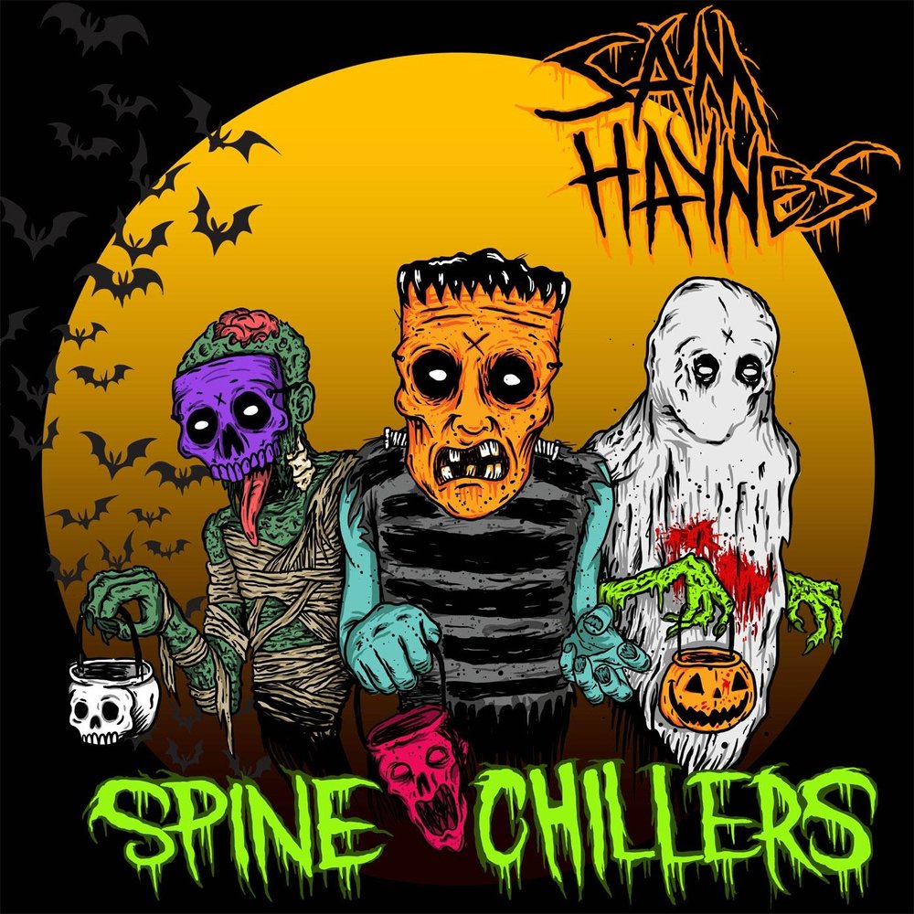 Halloween sam. Sam Haynes. Album Art Music Haunted.