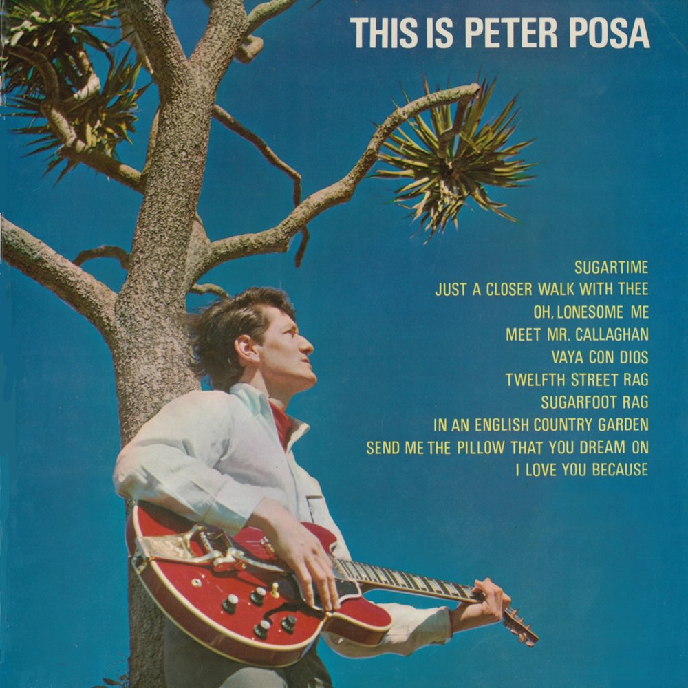 Twelfth street. Oh Lonesome me. The Cats vaya con Dios. Peter posa & his Golden Guitar – the White Rabbit and other Tunes for Playboys.