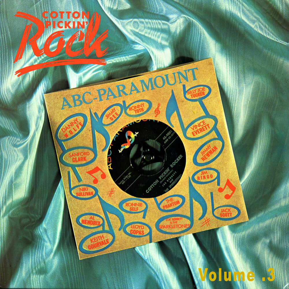 Cotton Rock'n'Roll. "ABC-Paramount records"+"Inner" Sleeve. Generál - Heart of Rock (1978). Jimmy Dee фотоальбома. Слушать хлопков