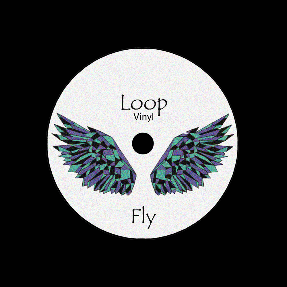 Vinyl loop. Groovy loops. Loop Label.