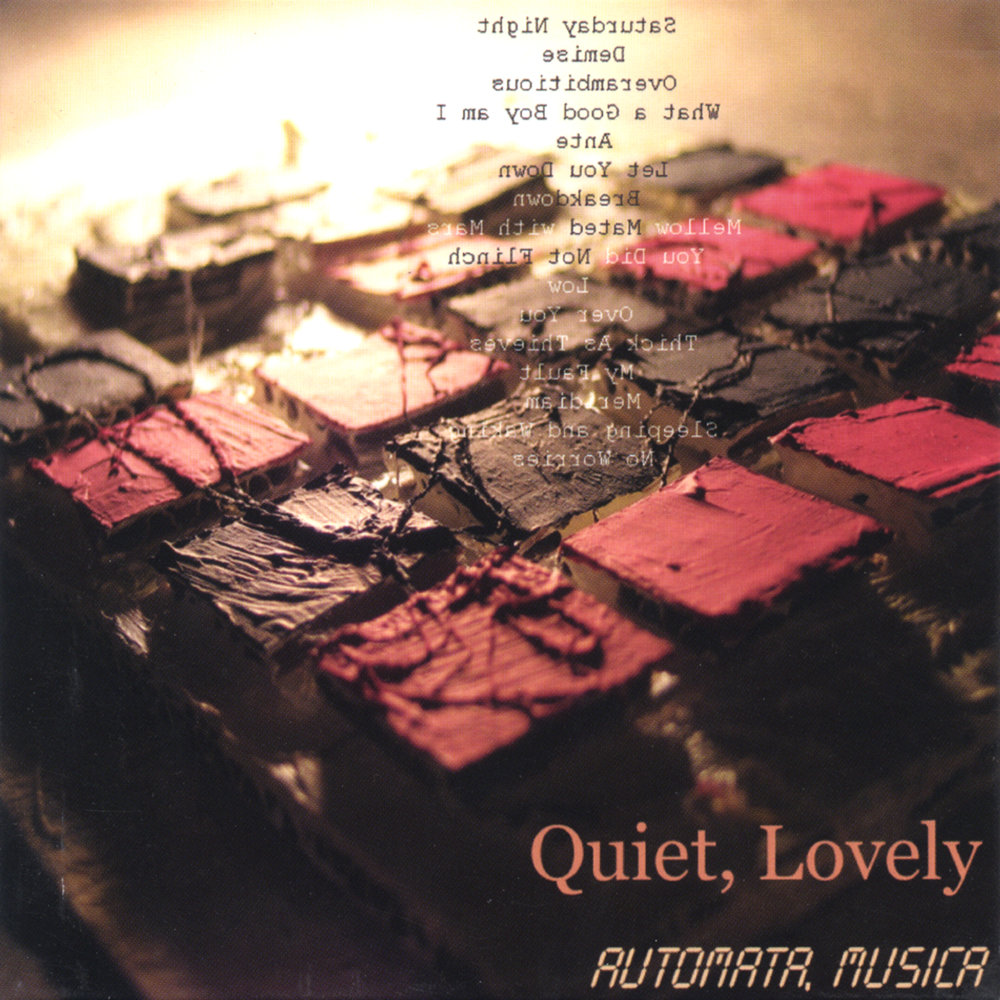 Quite love. Quiet Love. Mute Love us.