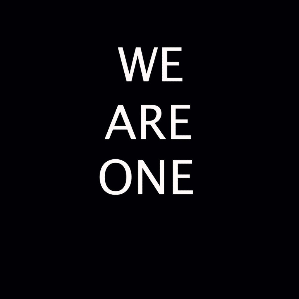 We are one. We are. Are one. Картинка we are the one. ONEWE Art.