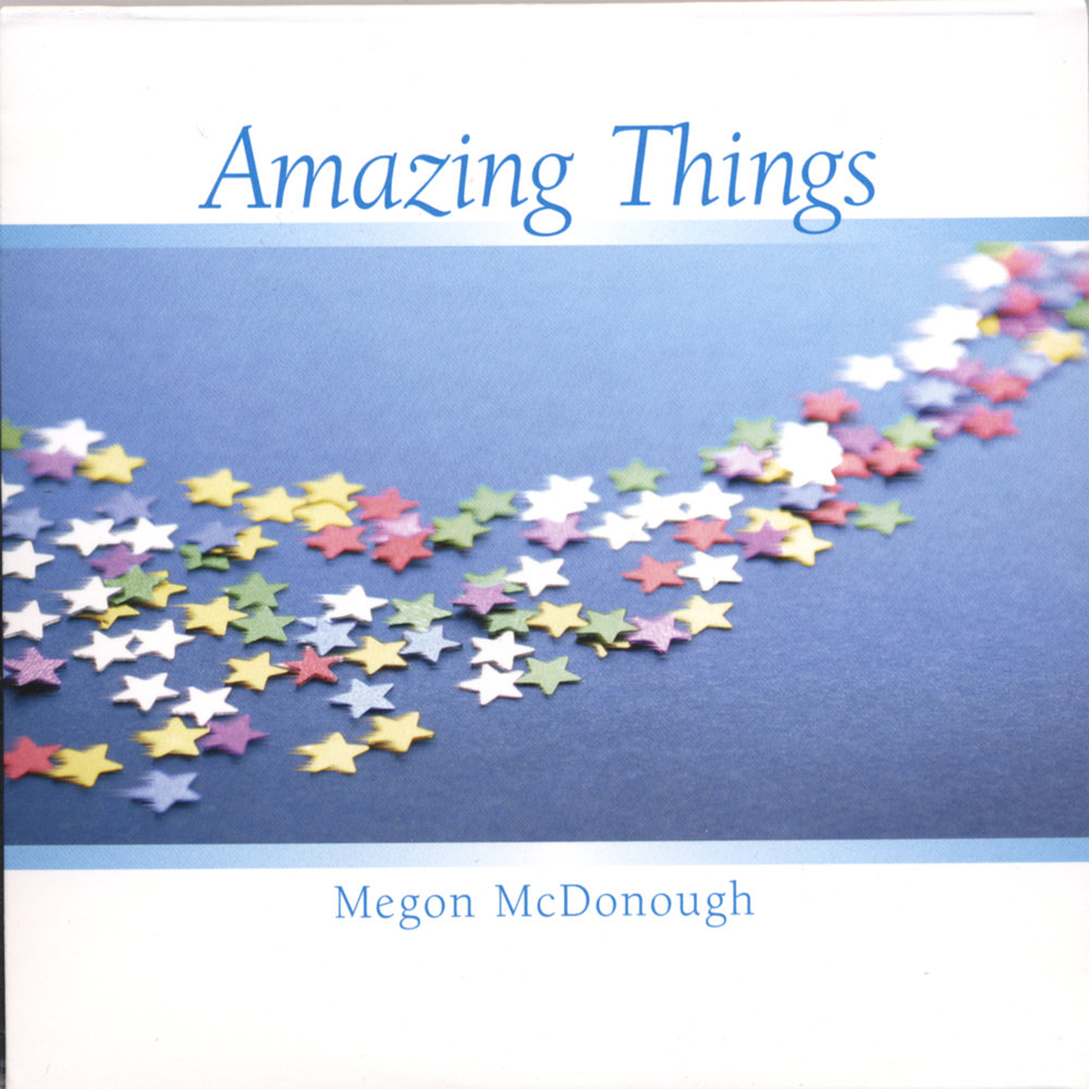 Amazing things. Megon. Nate MCDONOUGH New Day album Cover.