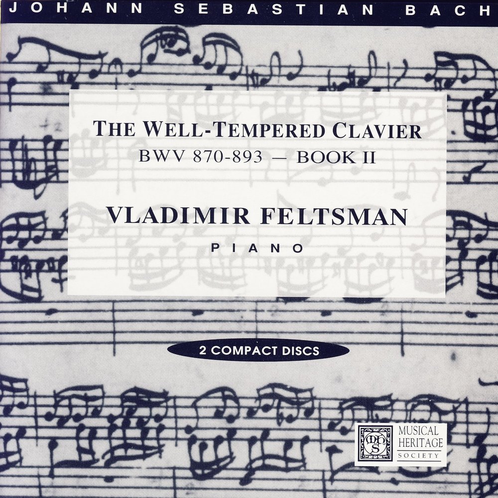 Js Bach The Well Tempered Clavier Bwv 870 893 Book Ii - 