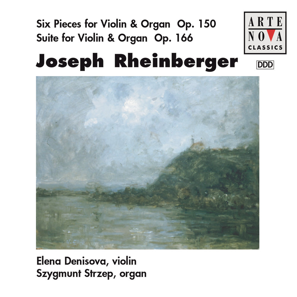 No 4.166. Elena Denisova Violin. Rheinberger 6 pieces for Violin Organ op 150 III Elegie. Embertides: Suite for Organ.