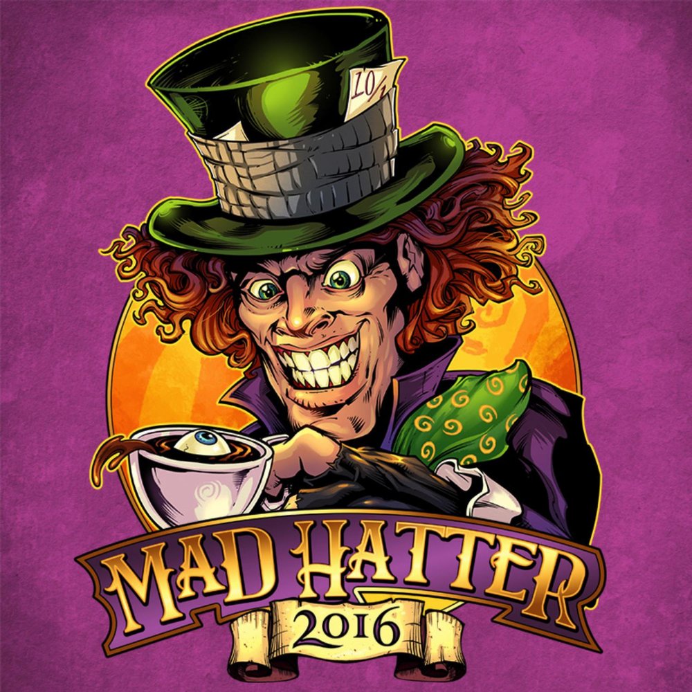 Mercury Mad Hatter. Робин 2016. Mad Hatter Tea Party poster.