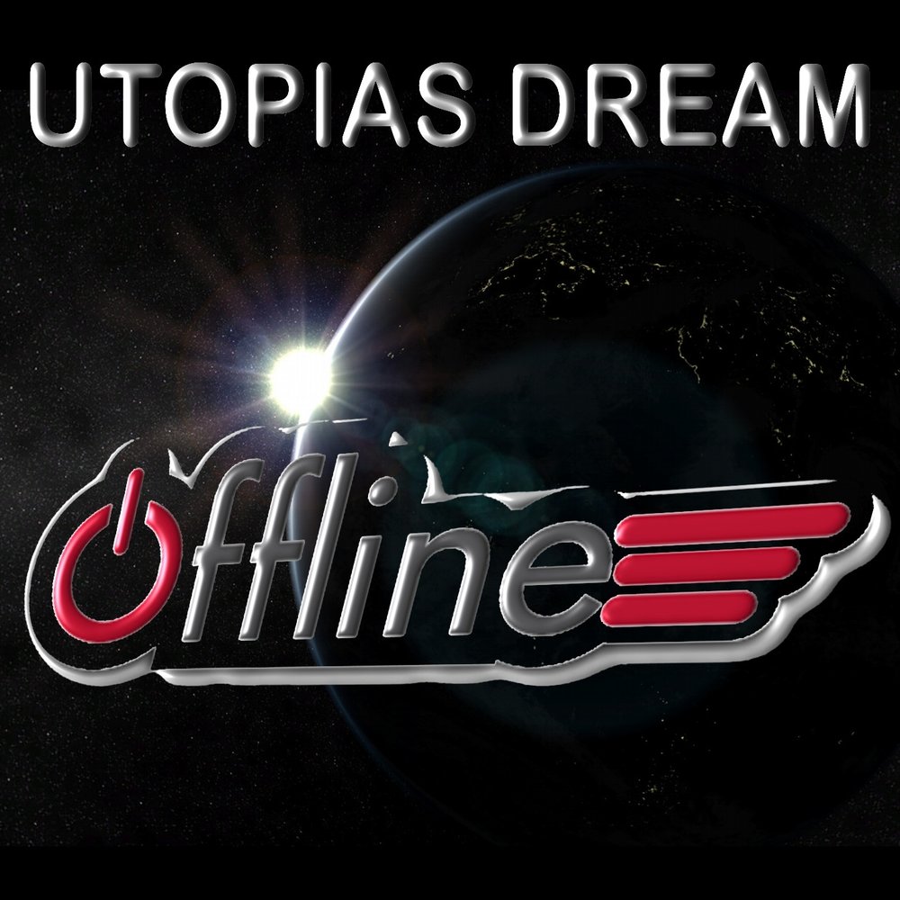 Utopia dream. Utopias. dream with techno crown.