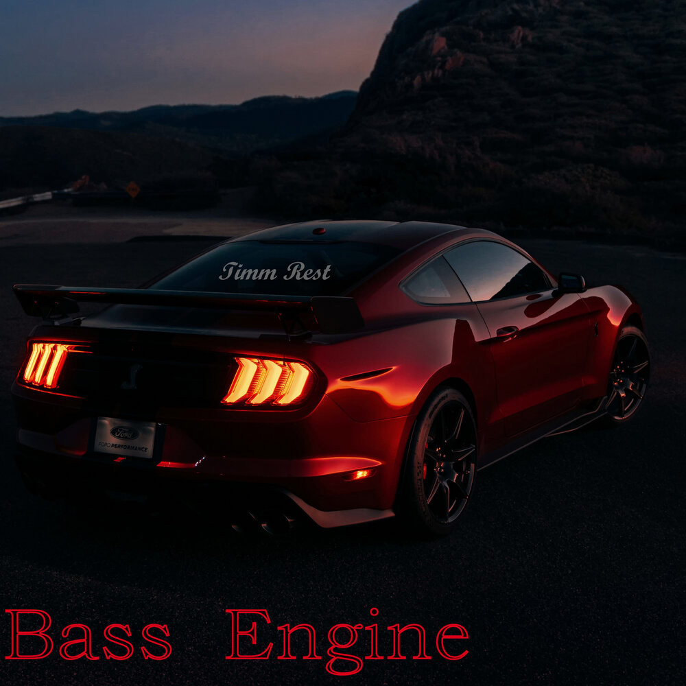 Mustang черные фары