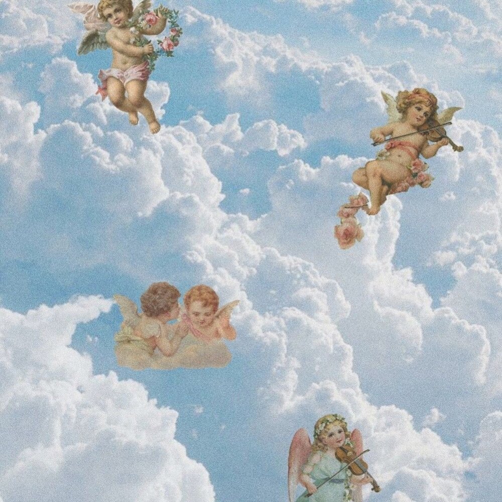 Облака с ангелочками