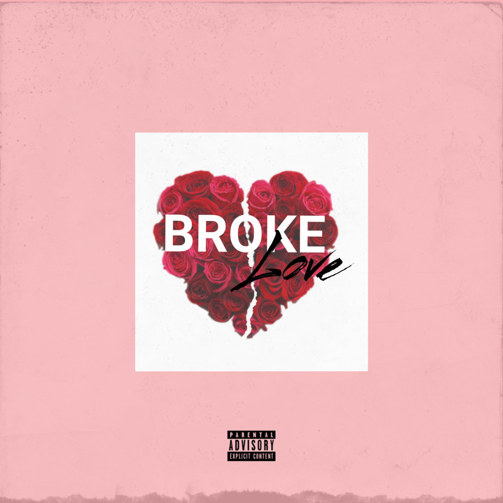 Broke love. Love broke. Broke Love bground.