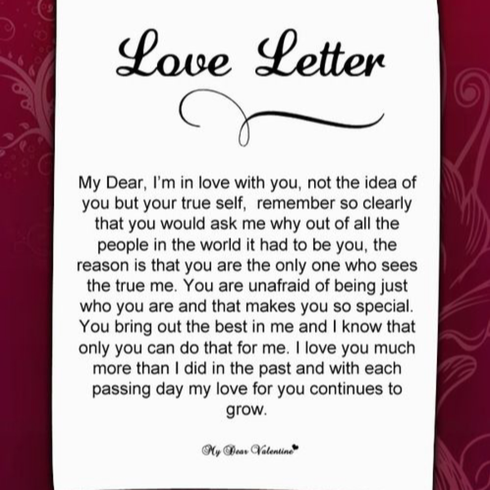 Love Letter For Her #43 Romantik Aşk Sözleri, Bilmeceler, Doğum Günü Kartla...