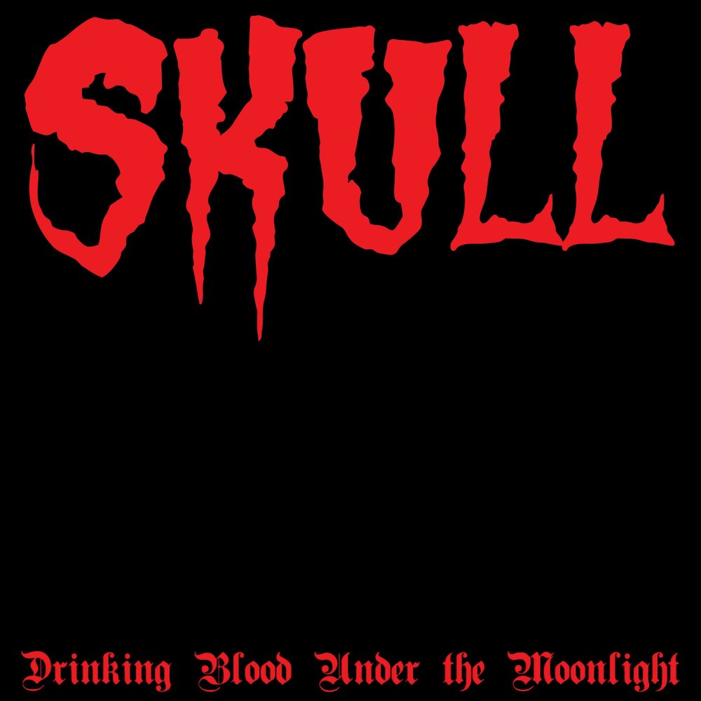 Under blood. Skull - drinking Blood under the Moonlight (2021).