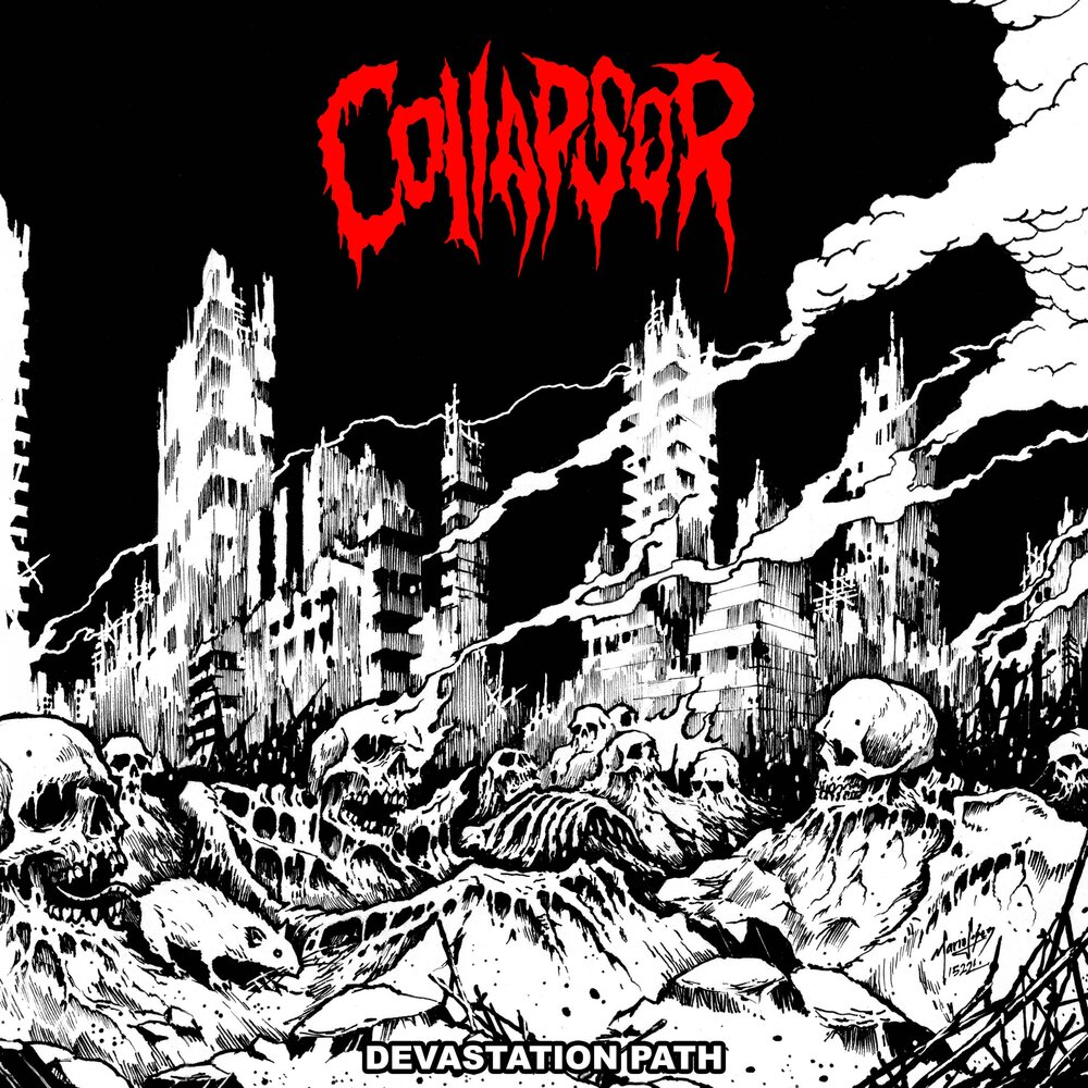 Flowery path for the devastated male lead. Devastation картина известная. Entrails 2015 - Obliteration.