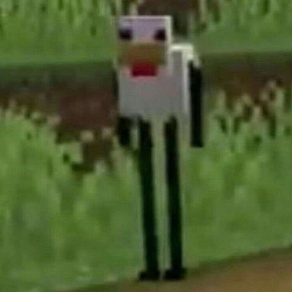 Minecraft Cursed Chicken