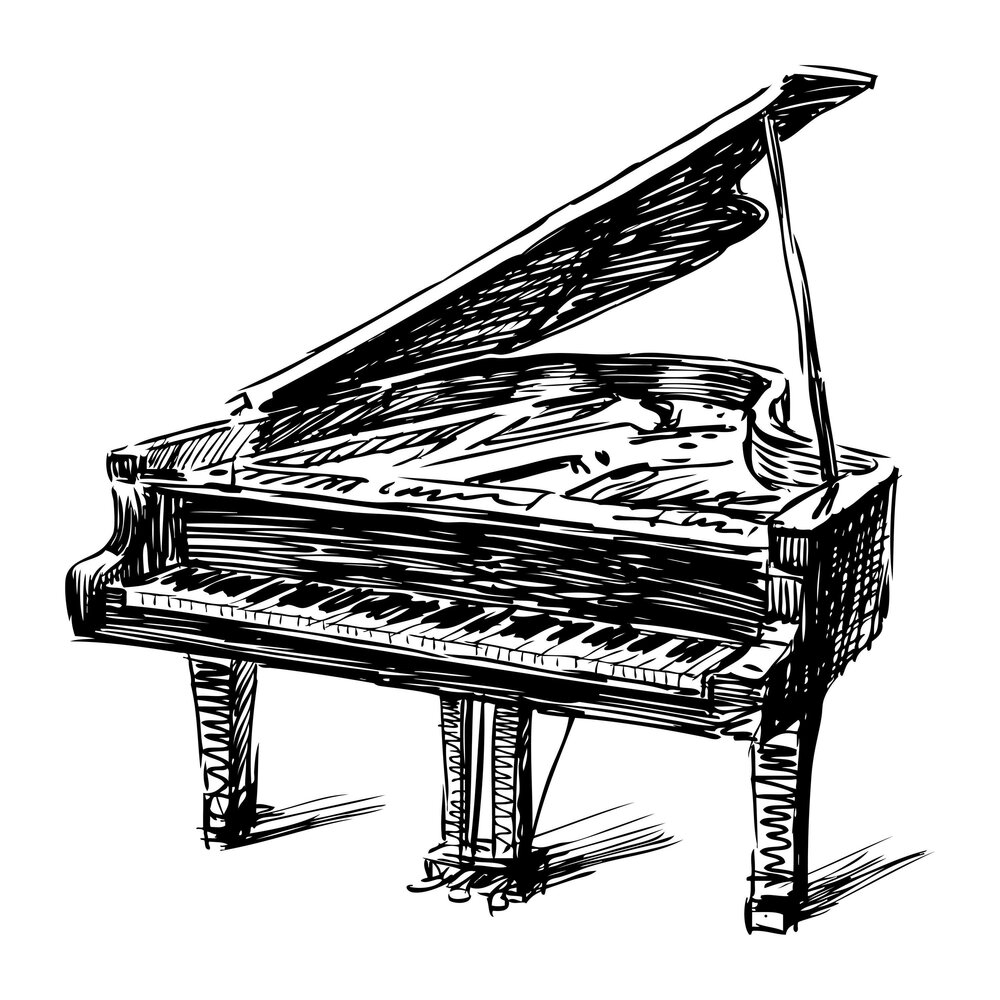 Пианино скетч