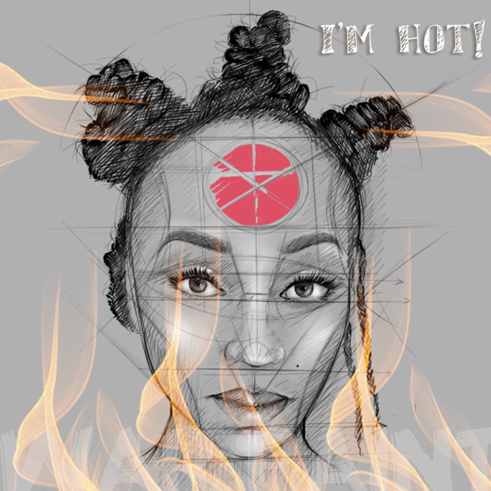 Im hot. знойное лето рисунок. жарко мультяшный рисунок. мультяшка вспотел. Im hot.