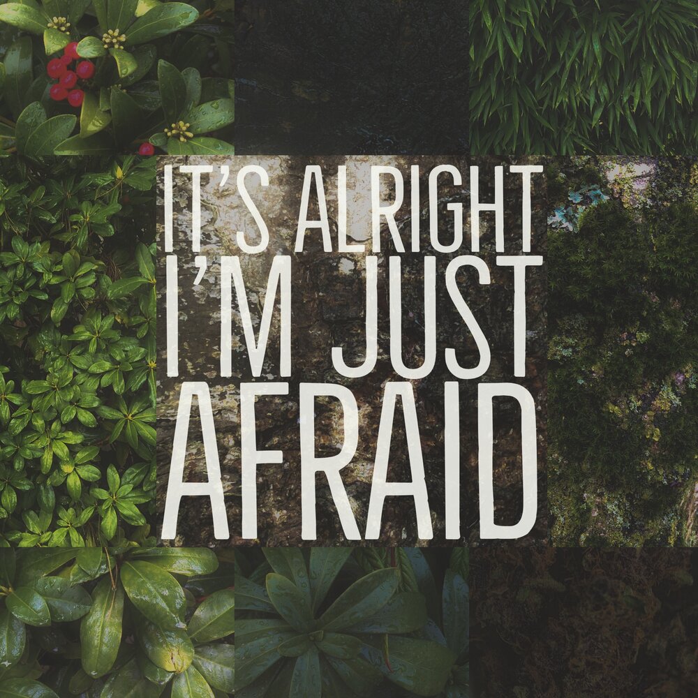 Im just afraid. Hold my hand i'm afraid Song.