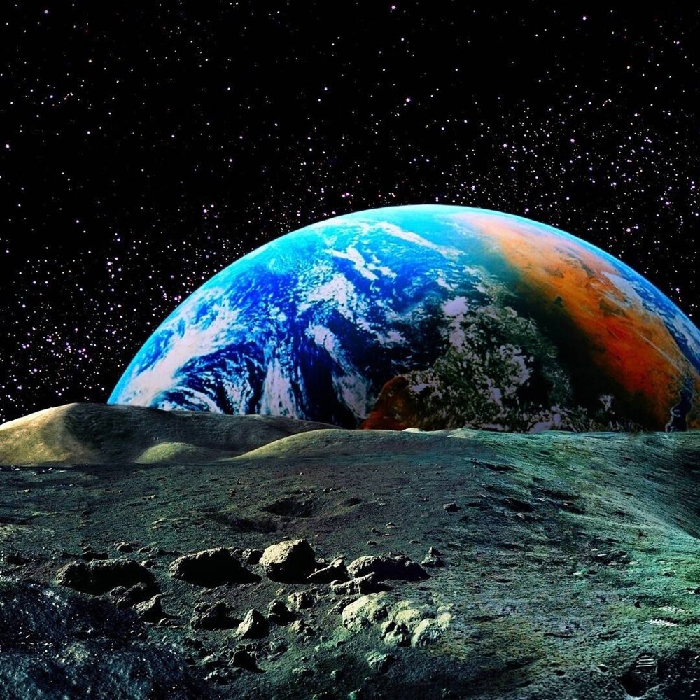 New earth. Above the Stars. Davicvat dedamiwa. Earth to Moon. A New Earth.