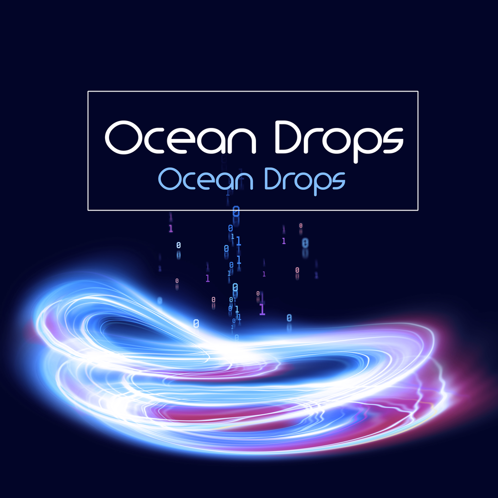 A drop in the ocean. Ocean Drop.