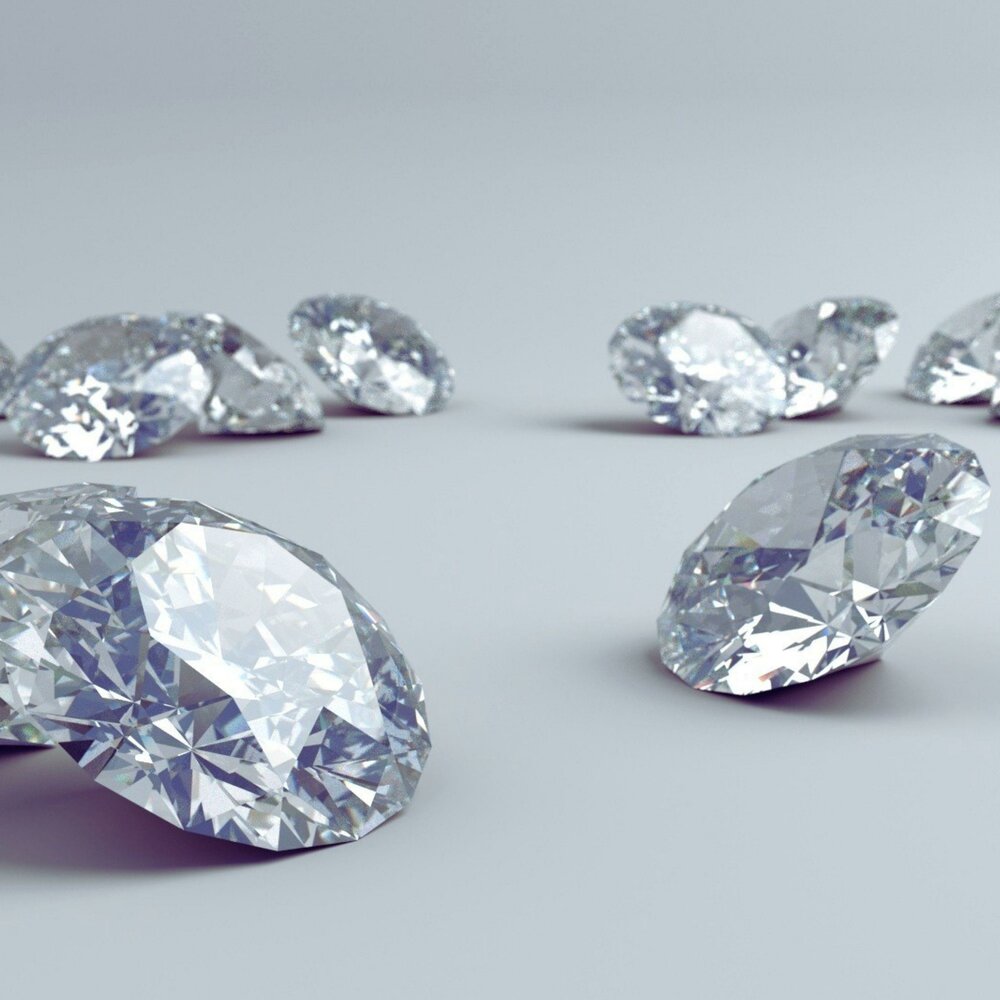 Фото алмазов и бриллиантов в мешке