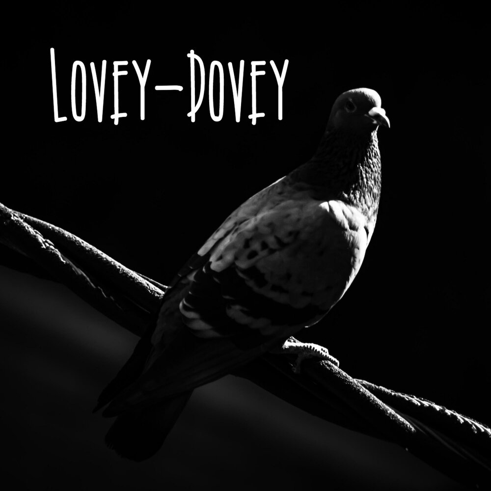 Обои Lovey-Dovey фон черный.