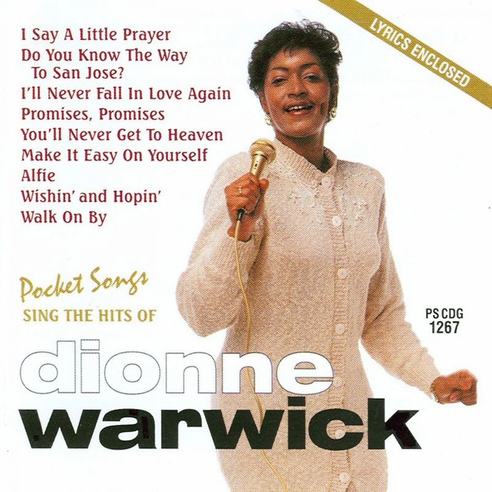 I say a little prayer. Dionne Warwick make it easy on yourself. Dionne Warwick. I'll never Fall in Love again. 1970. Dionne Warwick. Promises, Promises. 1968. I say a little Prayer Dionne Warwick.