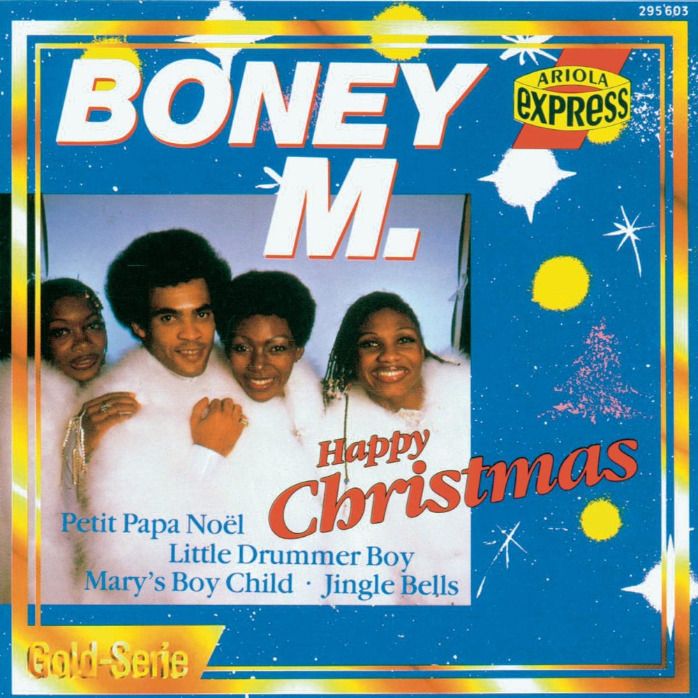 Boney m happy. Boney m 1981. Бони м Christmas 1981. Boney m Christmas album. Boney m\Happy Christmas.