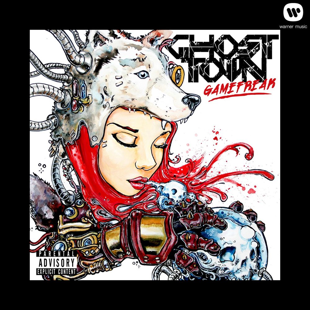 Game freak. Ghost Town обложка. Ghost Town обложка трека. Ghost Band Art.