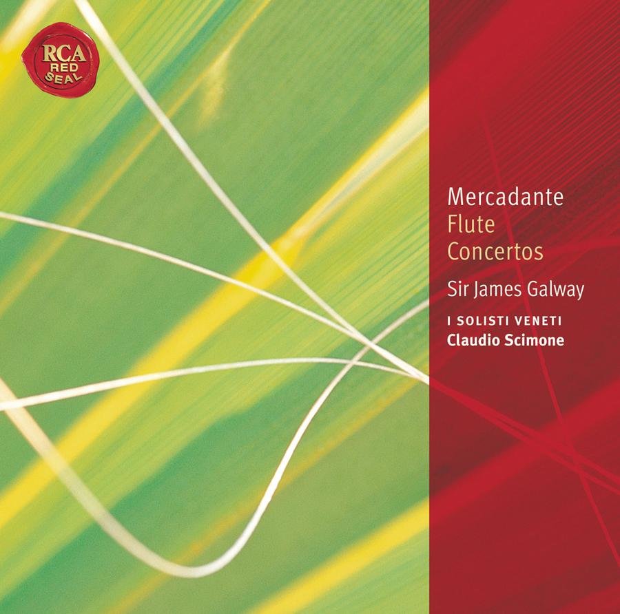 James Galway Vivaldi CD RCA. Mercadante - Quantz - Stamitz - Pergolesi - Flute Concertos. Mercadante Flute Concerto in e Minor 1 violini Notes.