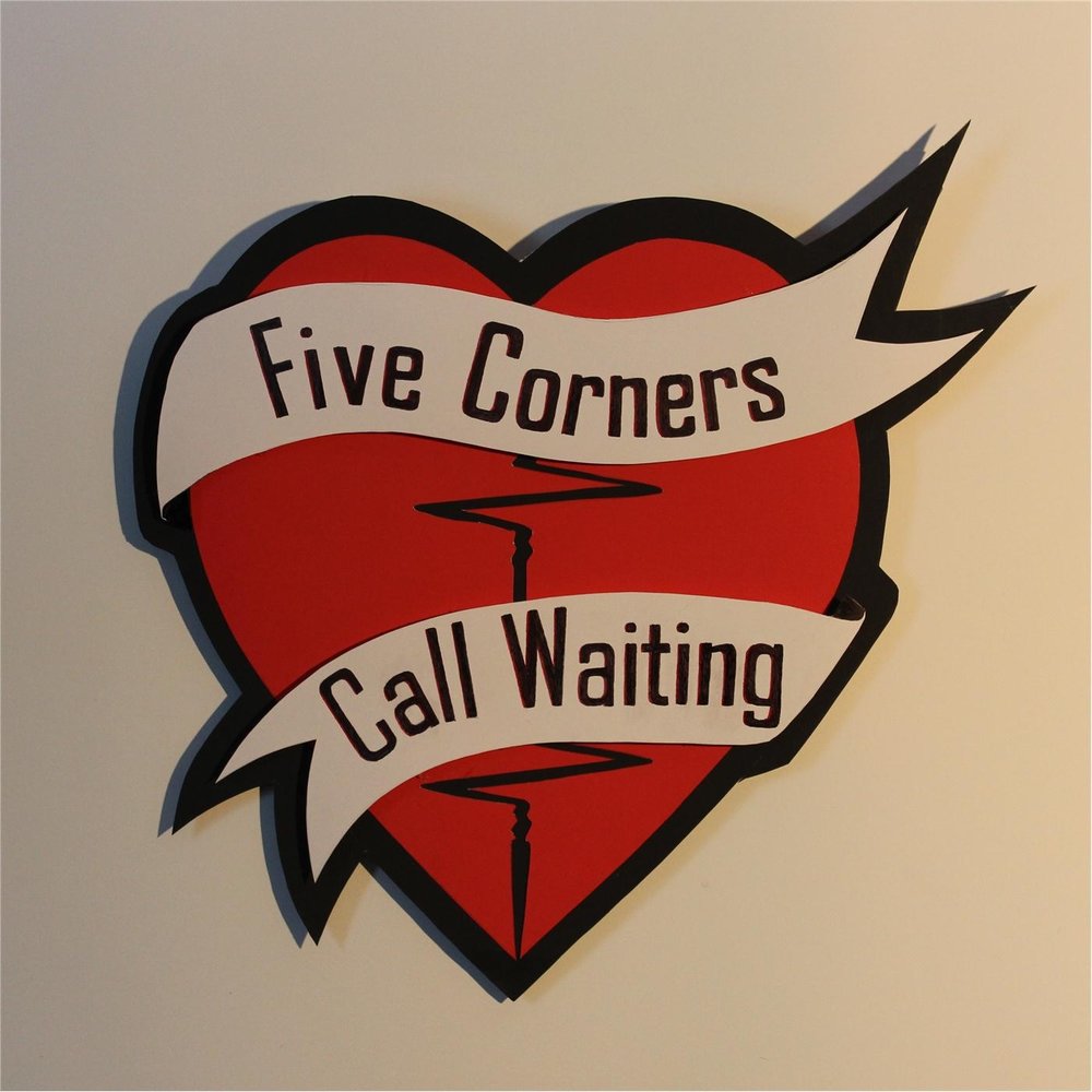 5 Corner. Five Corners logo.