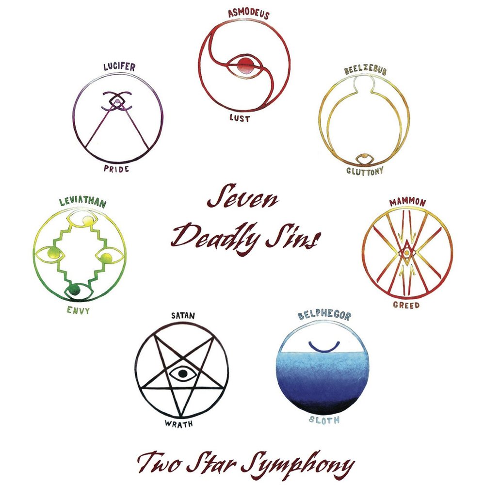 7 Смертных грехов символы