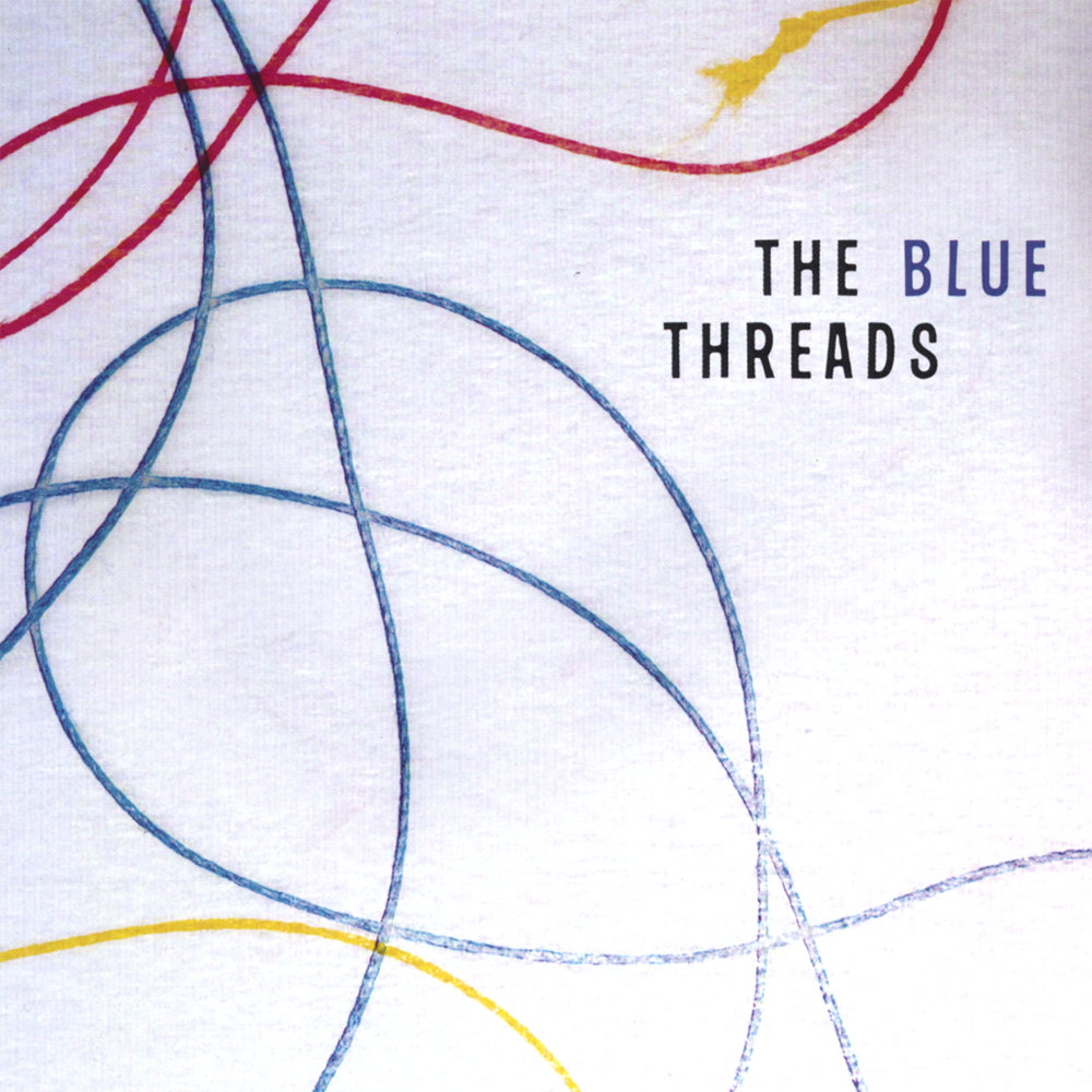 Too thread. Blue thread.