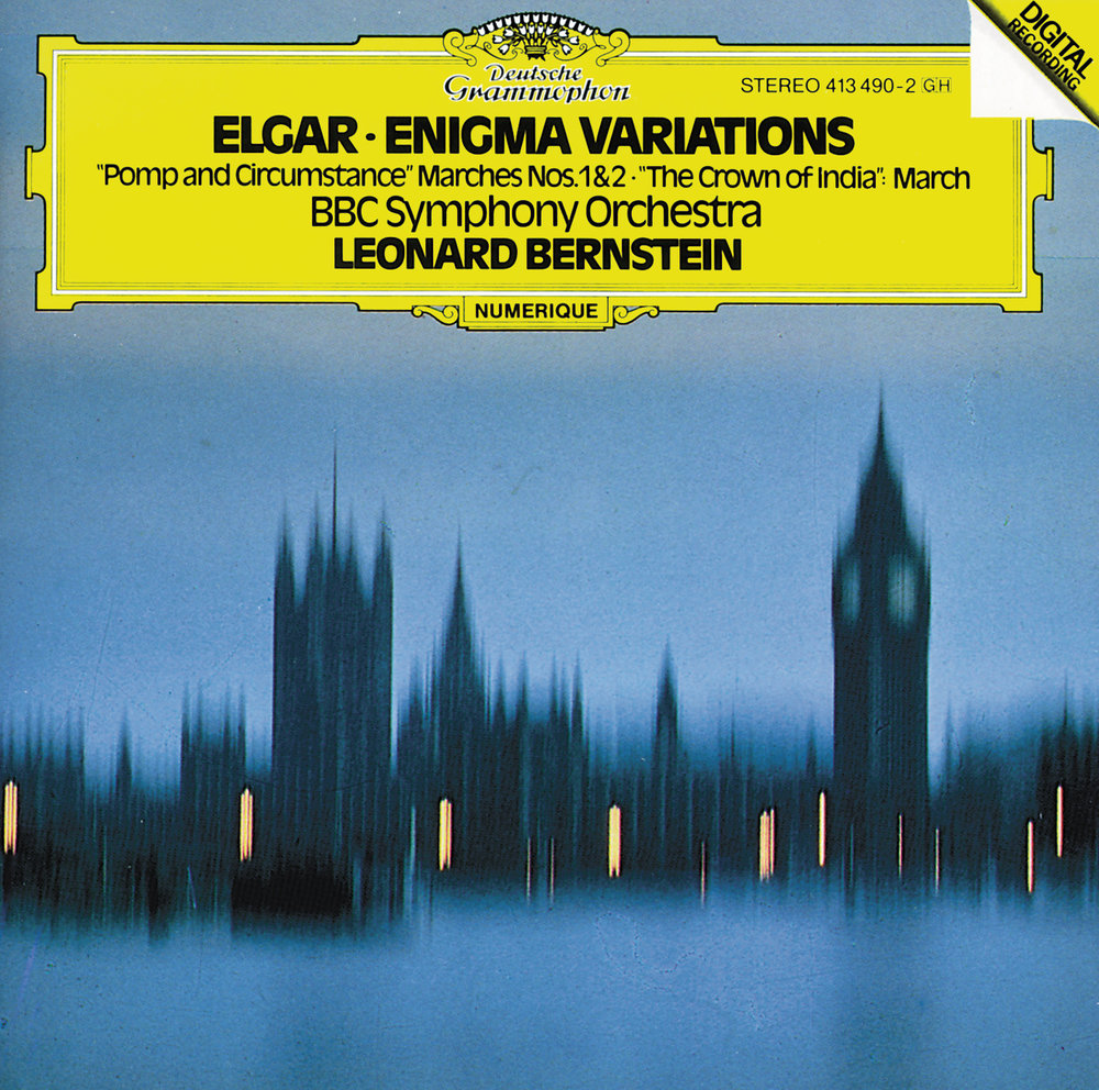 Bbc symphony orchestra. Symphony Orchestra Leonard Bernstein. Enigma variations. Holst - the Planets; Elgar- Enigma variations (1994).